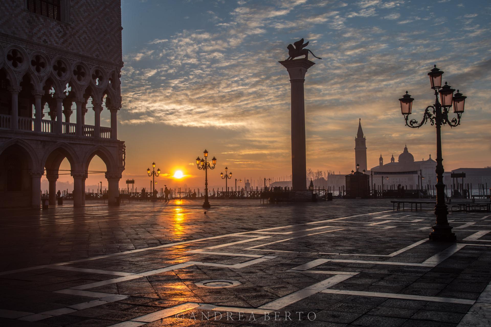 Venezia all'alba